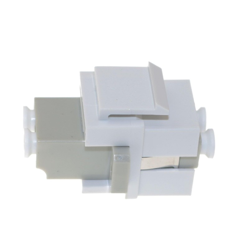 Lind Kitchen Snap-On LC UPC Duplex Fiber Optic Keystone Coupler