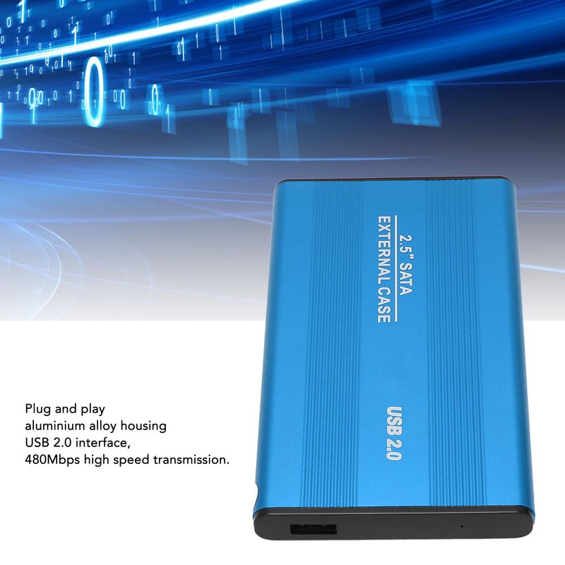 External Hard Drive 2.5 Inch Slim USB 2.0 High Speed