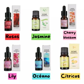 Grupo Gomar Set De 6 Esencias Aromáticas Aromaterapia Humidificador