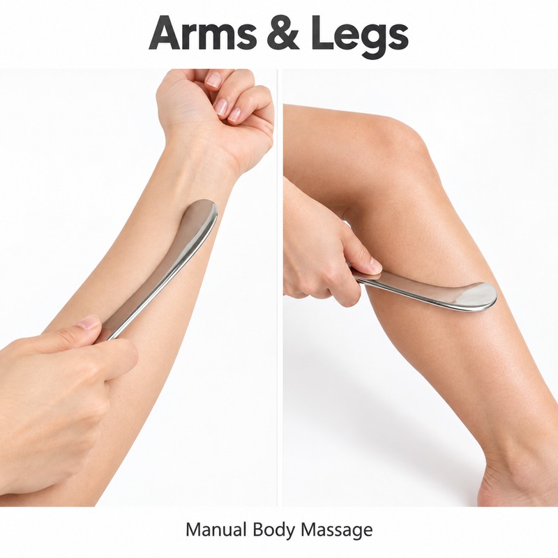 Stainless Steel Gua Sha Massage Tool for Body Care –