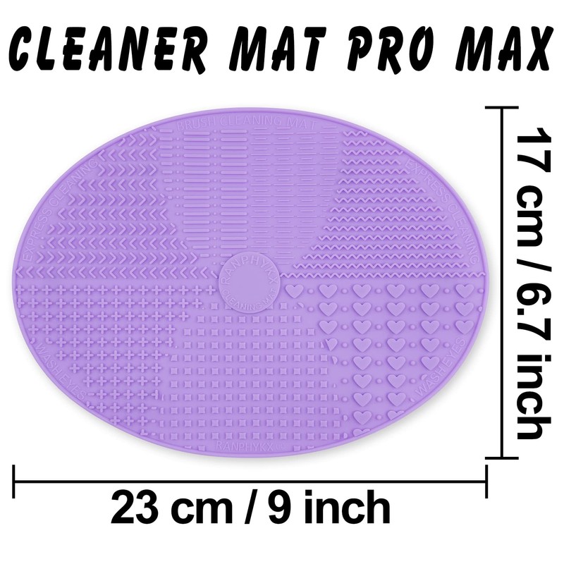 Makeup Brush Cleaner Mat Silicone Brush Cleaning Mat Big Size