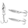 Spinner Fischform + Gravur nach Wunsch- Angeln Hecht, Forelle, Barsch.