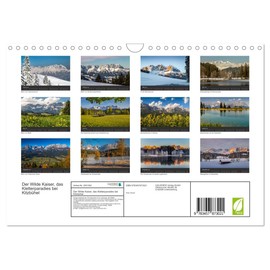 Der Wilde Kaiser, das Kletterparadies bei Kitzbühel (Wandkalender 2026 DIN A4 quer), CALVENDO Monatskalender