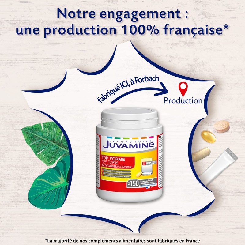 JUVAMINE – Topform – Vitalität – Spannkraft – 12 Multivitamine