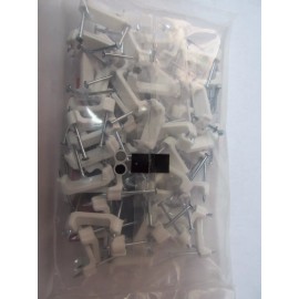 Gardner Bender GB Plastic Staples 3/4"  Bag/50  Gardner Bender  NEW