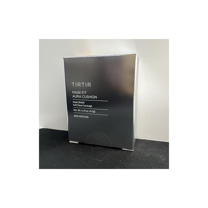 Mini Size Tirtir Aura Glow Silver Cushion Korean Foundation 25n