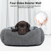 MIXJOY Dog Bed for Large Medium Small Dogs, Rectangle Washable
