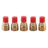 5pcs 45V44 Gas Lens Collet Body 2.4mm 3/32" for TIG