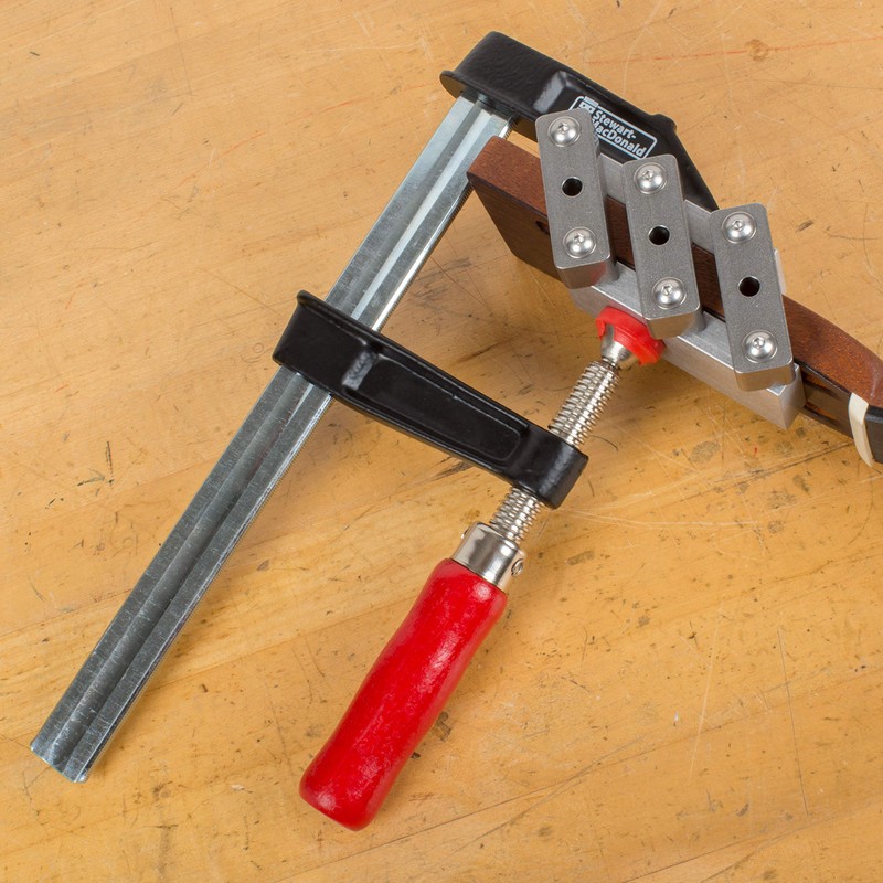 StewMac Heavy Duty 12" Steel Bar Clamp