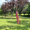 Satin Ribbon Windsock Streamer, Outdoor Decorations for Your Patio, Garden,