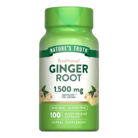 Nature's Truth Extracto Raíz De Gengibre 100 Cápsulas