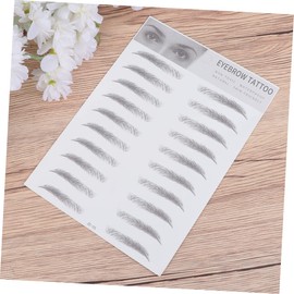 Beavorty Realistic Artificial Eyebrows Stencils for Sparse or Light Eyebrows No Damage to Skin