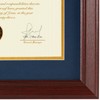 Minesaxel 14x17 Diploma Frames 11x14 with Black Mat - Cherry