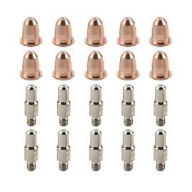 Smart Weld Electrodes Tips Cups Consumables fit Chicago Electric 60767 Plasma Cutter Parts - 20 pcs Kit