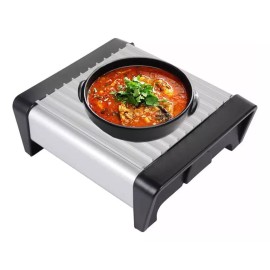 Importeek Mini Calentador Parrilla Plancha Cocina Portatil Acero