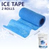 Ice Tape Self Sticking Ice Wrap 2 Pcs Instant Cold