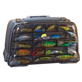 Plano 1444 Magnum Guide Series Tackle Box Graphite/Smoke, One Size