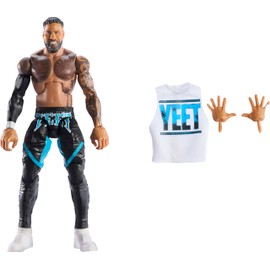 Mattel WWE Elite Action Figure & Accessories, Series #114 6-inch Collectible Jey USO with 25 Articulation Points & Swappable Hands