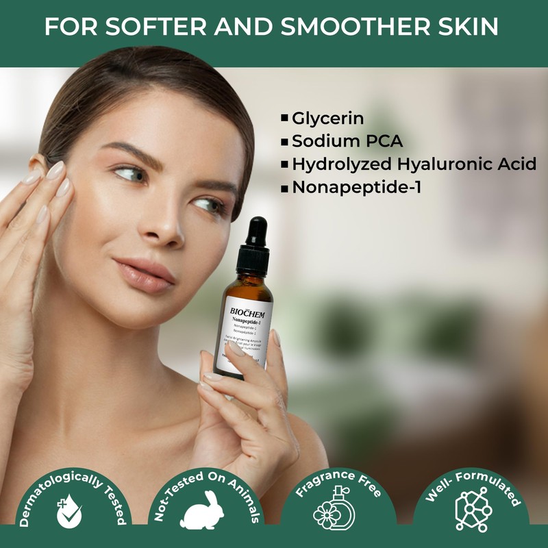 BIOCHEM Nonapeptide-1 Brightening Serum–Dark Spot Corrector & Melanin Inhibitor Ampoule