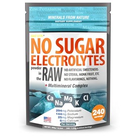 FAST LYTE- Polvo de electrolitos sin azúcar en bruto | Mezclar en café, sopa, jugo, agua, batidos, caldo, cualquier cosa