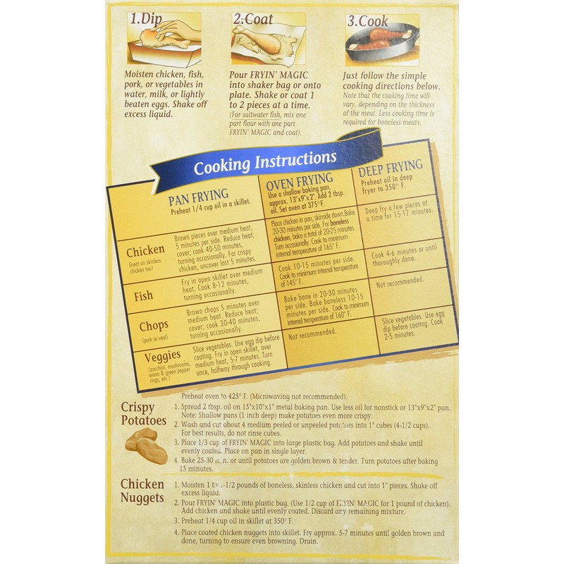 Little Crow Foods Frying Magic, 16-Ounce (Pack of 6)