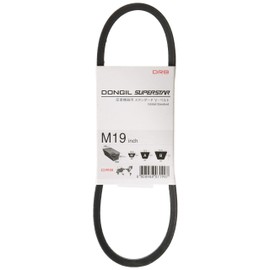DRB Industrial V-Belt, M-Shape, 19-Inch, M19 Transmission V-Belt, Transmission Belt
