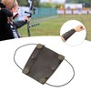 Archery Arm Guard Adjustable Strap Second Cowhide Arm Protector Pad