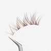10 Pairs Brown Lashes Clear Band Brown Manga Lashes Japanese