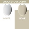 Mayfair Padded Toilet Seat, Cushioned Soft Vinyl over Wood Core