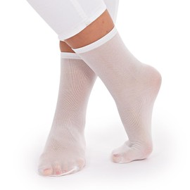 FRANZ MENSCH Hygostar Foot Fresh Disposable Socks Pack of 100 Polyamide Pack White from 39 L 34.5 cm W 8.5 cm