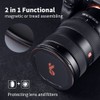 K&F Concept 62mm Magnetic Lens Cap, Magnetic Adhesion, Convenient Installation,