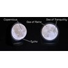 MOONDIAL - Automatic Moon Phase Lamp, Rotating Lunar Phase Tracker,