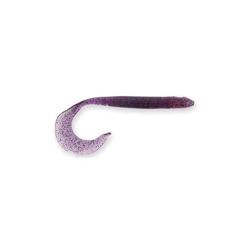 Manns Hard Nose Worm 6", Junebug