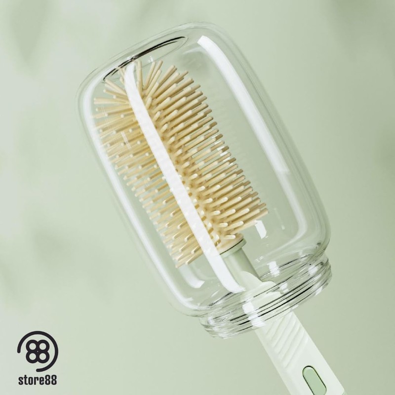 store88 Baby Bottle Brush, Bottle Wash, Drying Stand, Portable, Travel,