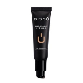 Bissú Cosméticos, Maquillaje Liquido Alta Cobertura 04 Latte Doble