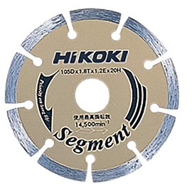 HiKOKI 0032-4616 Diamond Cutter, 4.1 inches (105 mm) x 20 (Segment Type)