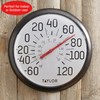 Taylor Big and Bold Wall Thermometer, Indoor Outdoor Thermometer, Wireless