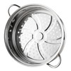 Steam Pot Multipurpose Steaming Pot Thick Stainless Steel Large Capacity
