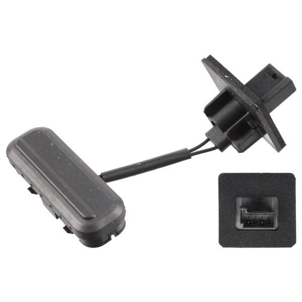 febi bilstein 107975 Tailgate Push Button Black