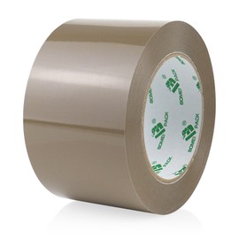 BOMEI PACK Braun 72 mm x 100 m Parcel Tape Packing Tape Cardboard Tape 100 m Packaging Material for Parcels and Cardboard Packing Tape with High Adhesion in Professional Quality
