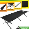 Camping Cot - Portable Folding Camp Bed - 600D Sleeping