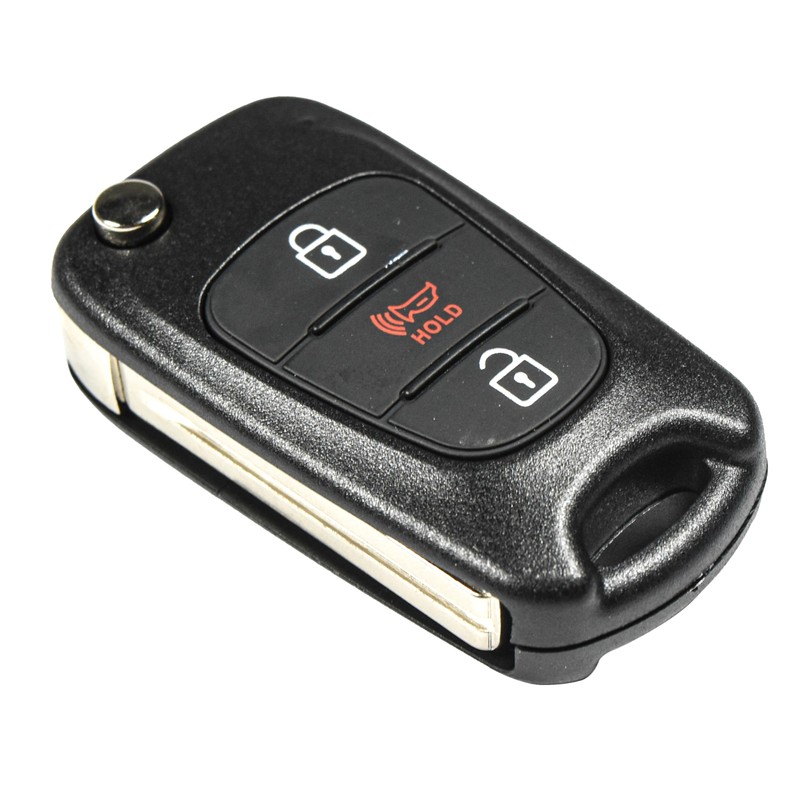 HQRP 2-Pack Remote Flip Folding Key Fob Shell Case Keyless