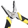 Power Combination Pliers 8 Inch Chrome Vanadium Steel Forged Cable