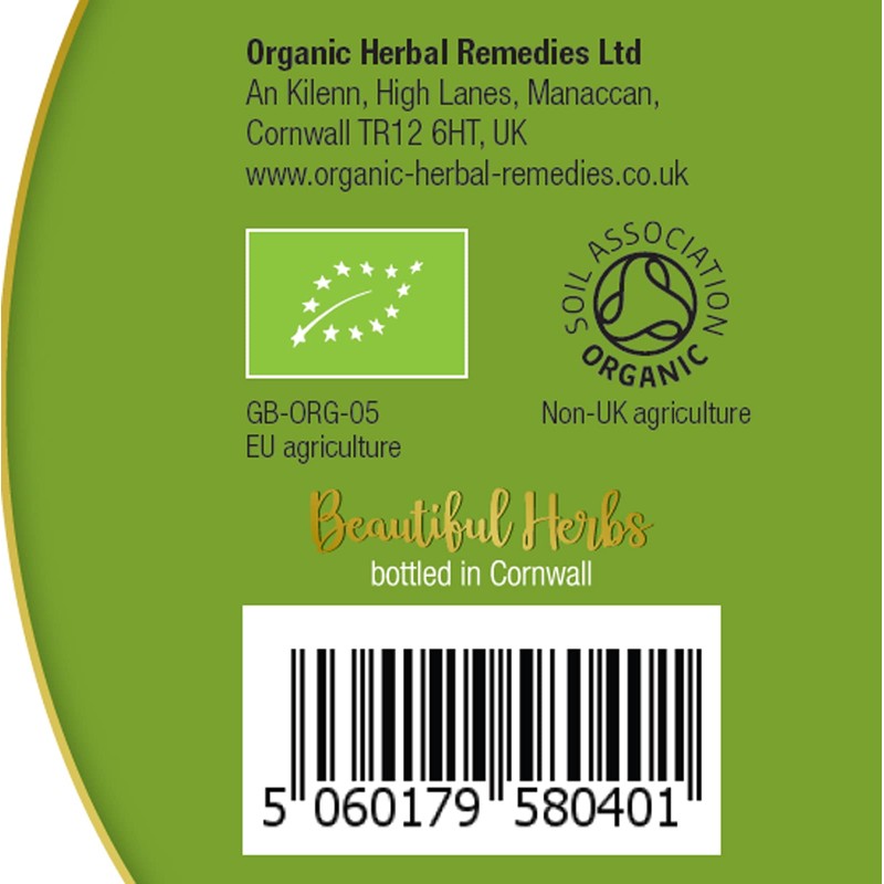 Organic Herbal Remedies 100ml Cleavers Tincture