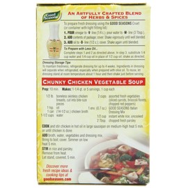 Good Seasons Italian All Natural Salad Dressing & Recipe Mix (16 Envelopes, 4 Packs of 4)