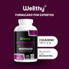 Wellthy Colágeno Resveratrol 300 Caps 1300mg Por Porción 600mg Colageno