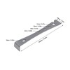 Flat Pry Bar Heavy Duty Metric Stainless Steel Metal Scraper