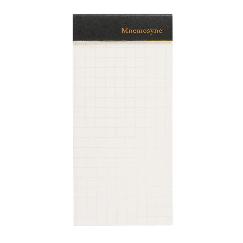 Maruman MNEMOSYNE Memopad 3.66 x 1.97 Inches (Modified A8), 5mm-squared,