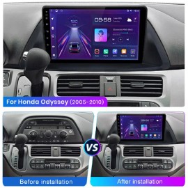 Podofo For Honda Odyssey 2005-2010 Android 13 CarPlay Car Stereo Radio DSP GPS WiFi 32G