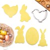 Easter Bunny Cookie Cutter, Pack of 5 Rabbit Cookie Cutters,